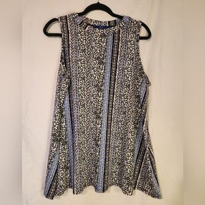 Apt 9 Lepard design tank top Size Large